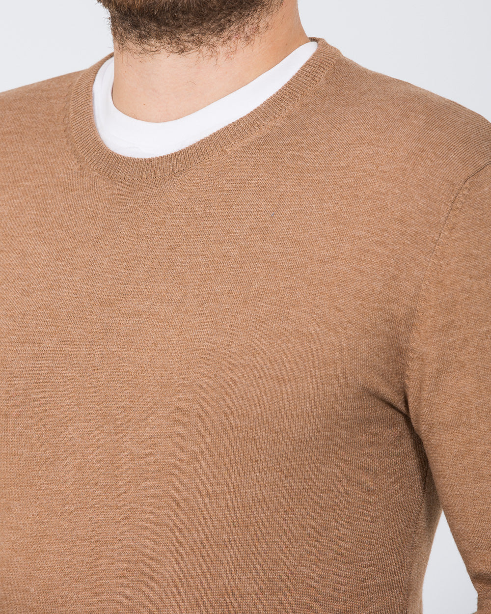 2t Tall Seawool Crew Neck Jumper (sand) - Image 4