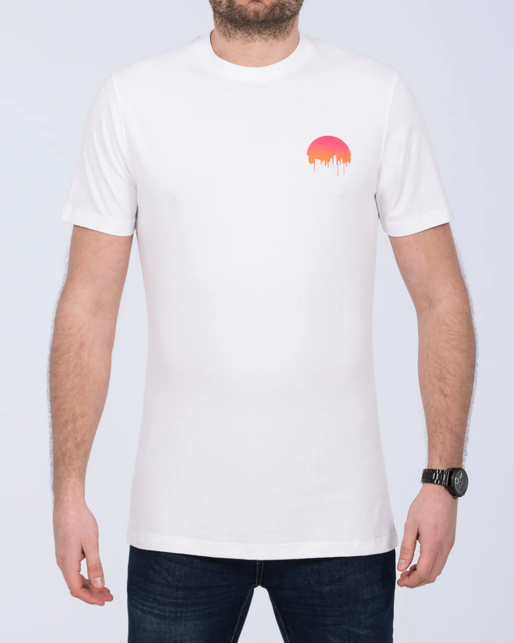 2t Tall Skyline T-Shirt (white)