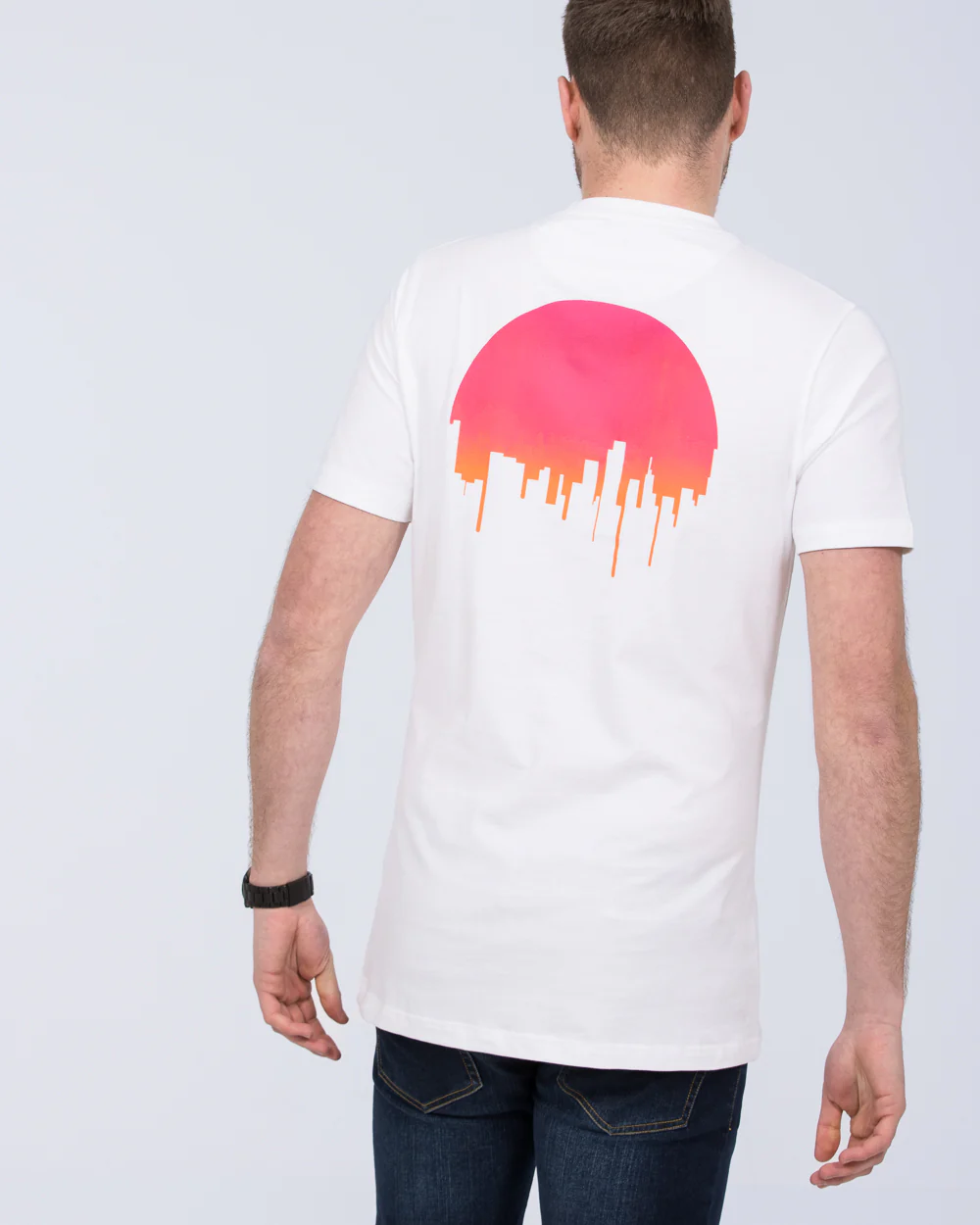 2t Tall Skyline T-Shirt (white) - Image 4