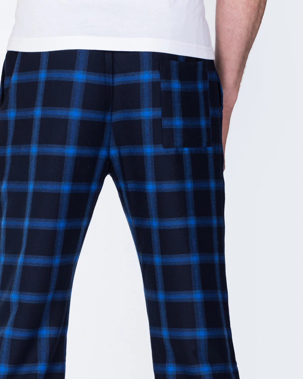 2t Tall Slim Fit Pyjama Bottoms (navy/blue) - Image 3