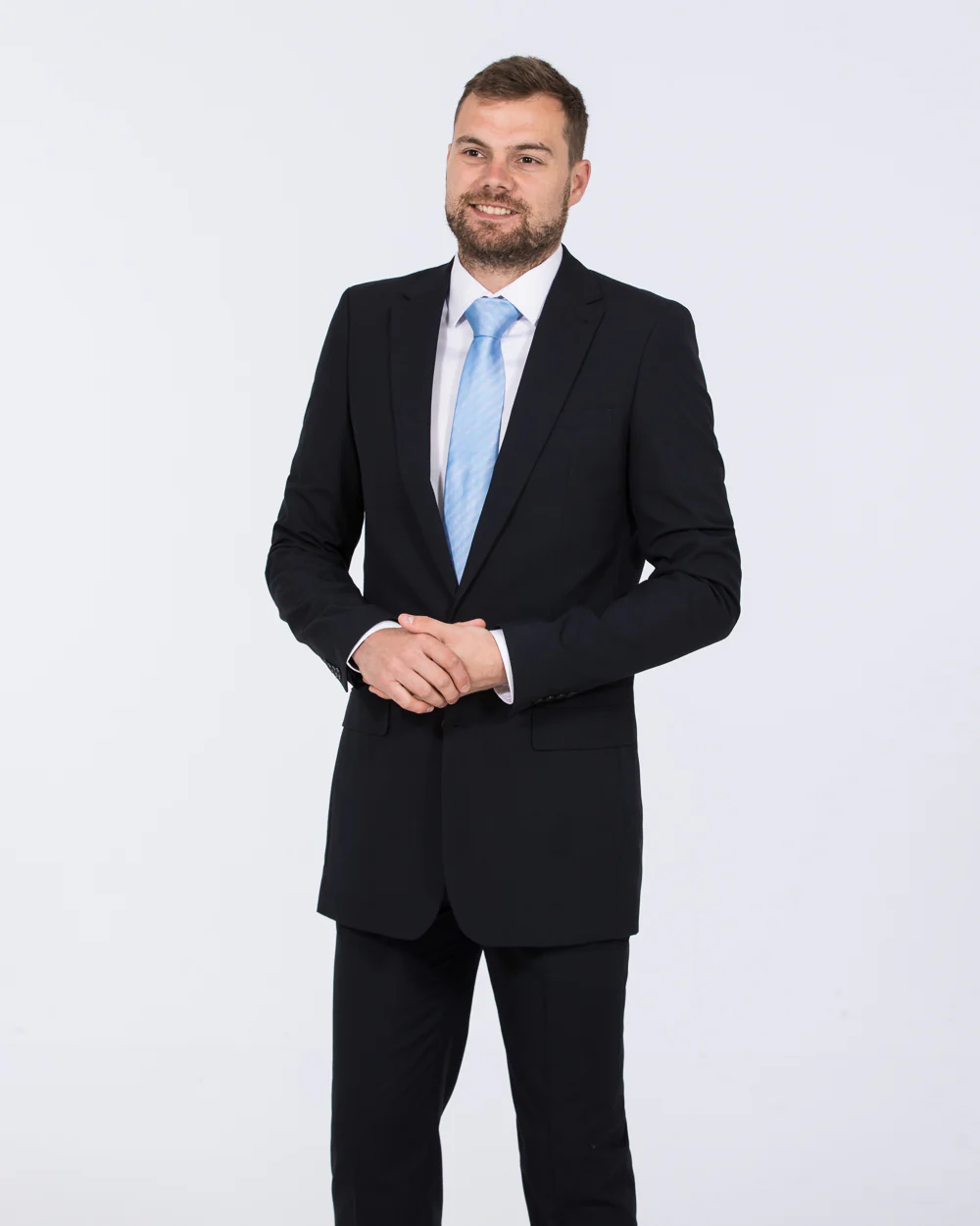 2t Tall Slim Fit Stretch Suit (black) - Image 10