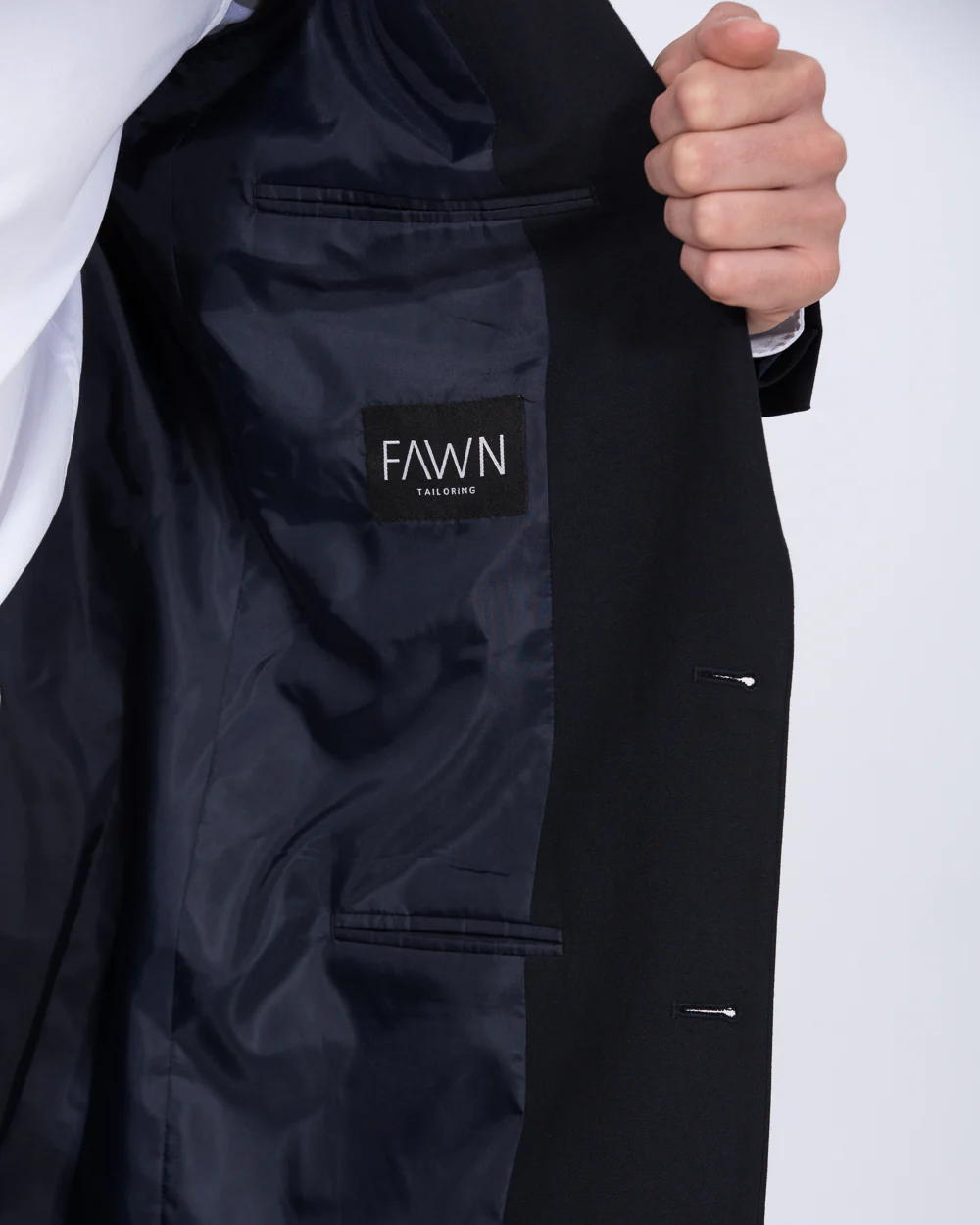 2t Tall Slim Fit Stretch Suit (black) - Image 5