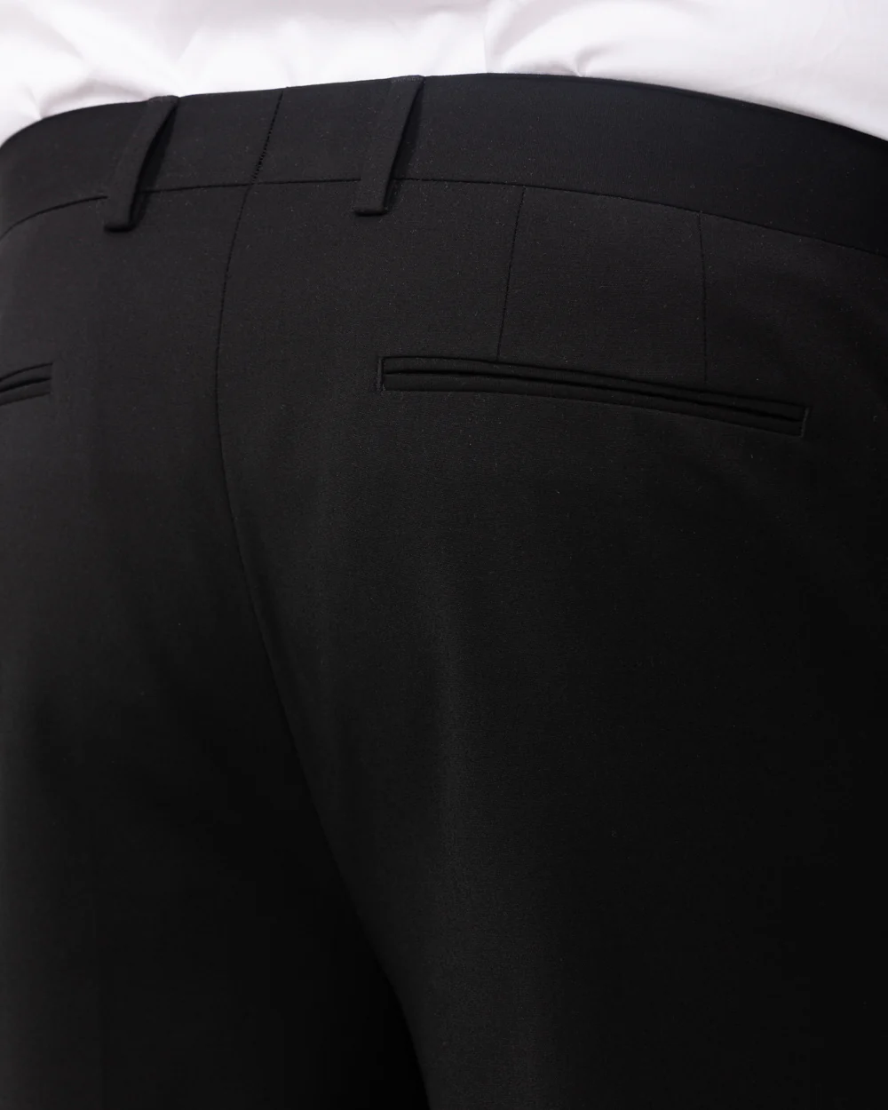 2t Tall Slim Fit Stretch Suit Trousers (black) - Image 3