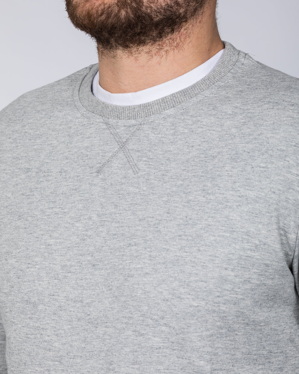 2t Tall Slim Fit Sweatshirt (heather grey) - Image 3
