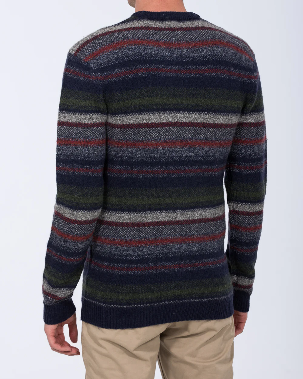2t Tall Striped Knit Jumper (navy) - Image 2