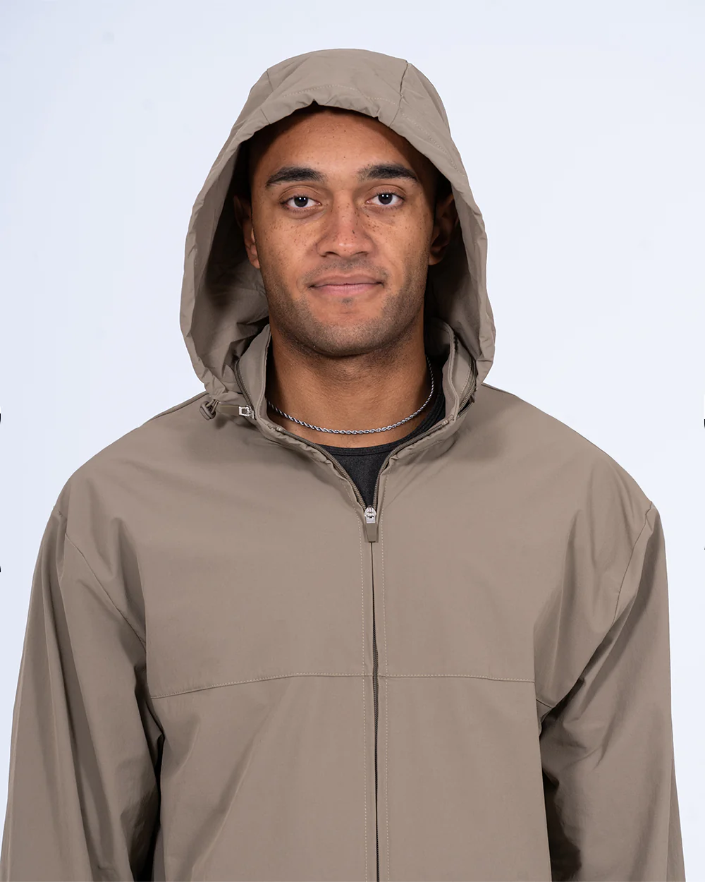 2t Tall Track Lightweight Jacket (khaki) - Image 8