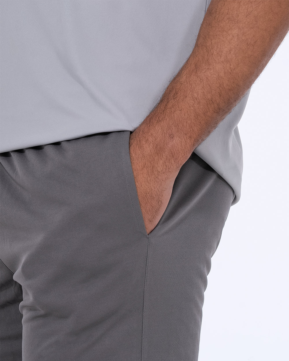 2t Tall Training Shorts (grey) - Image 3