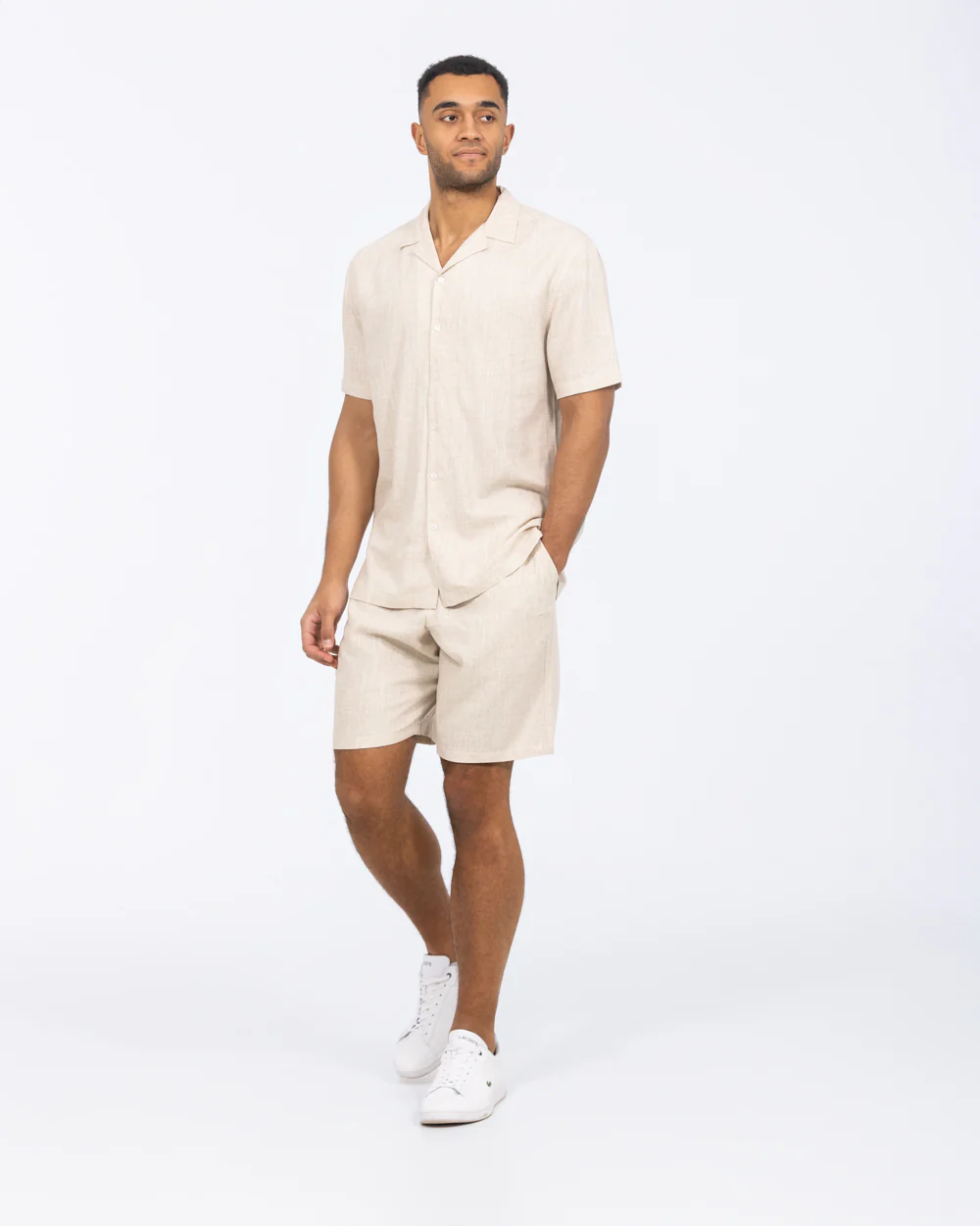 2t Tall Will Linen Blend Pull On Shorts (neutral) - Image 6