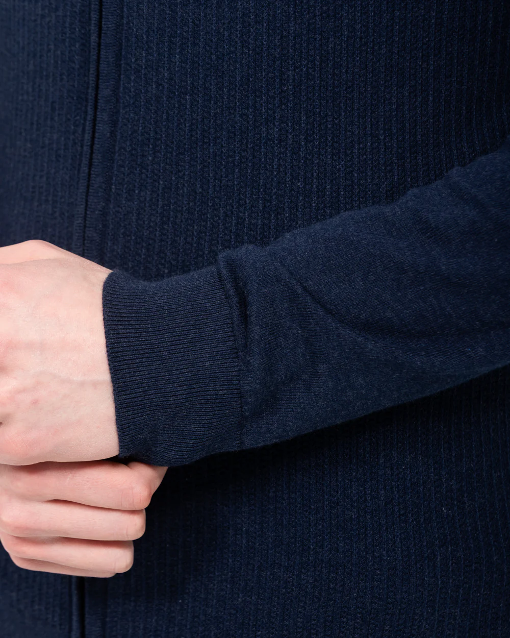 2t Tall Zip Through Cardigan (navy) - Image 4