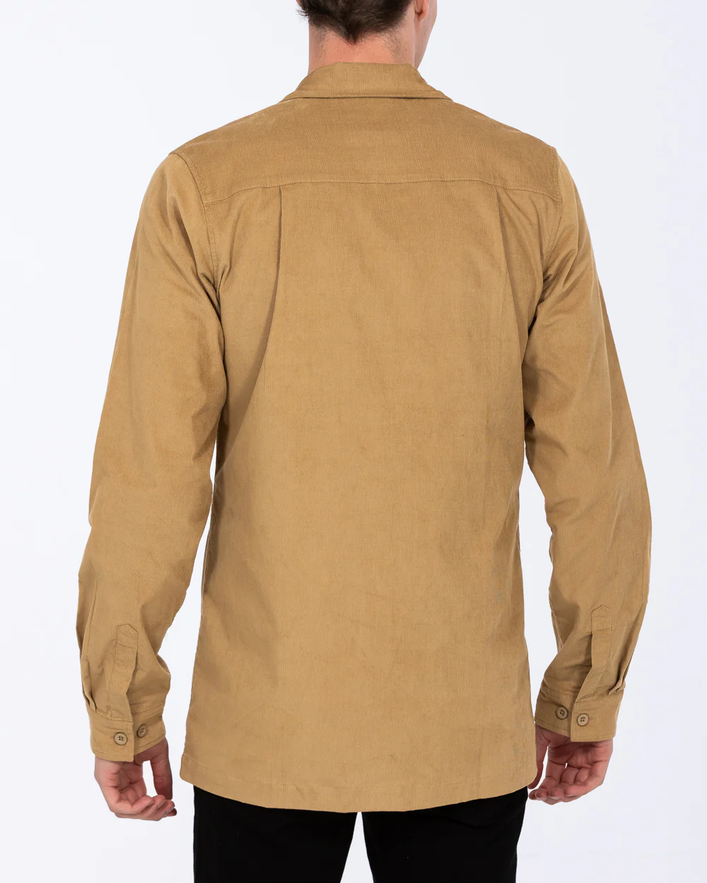 2t Tall Zip Up Cord Shacket (camel) - Image 2