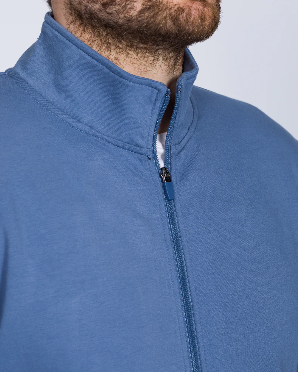 2t Tall Zip Up Top (denim) - Image 3