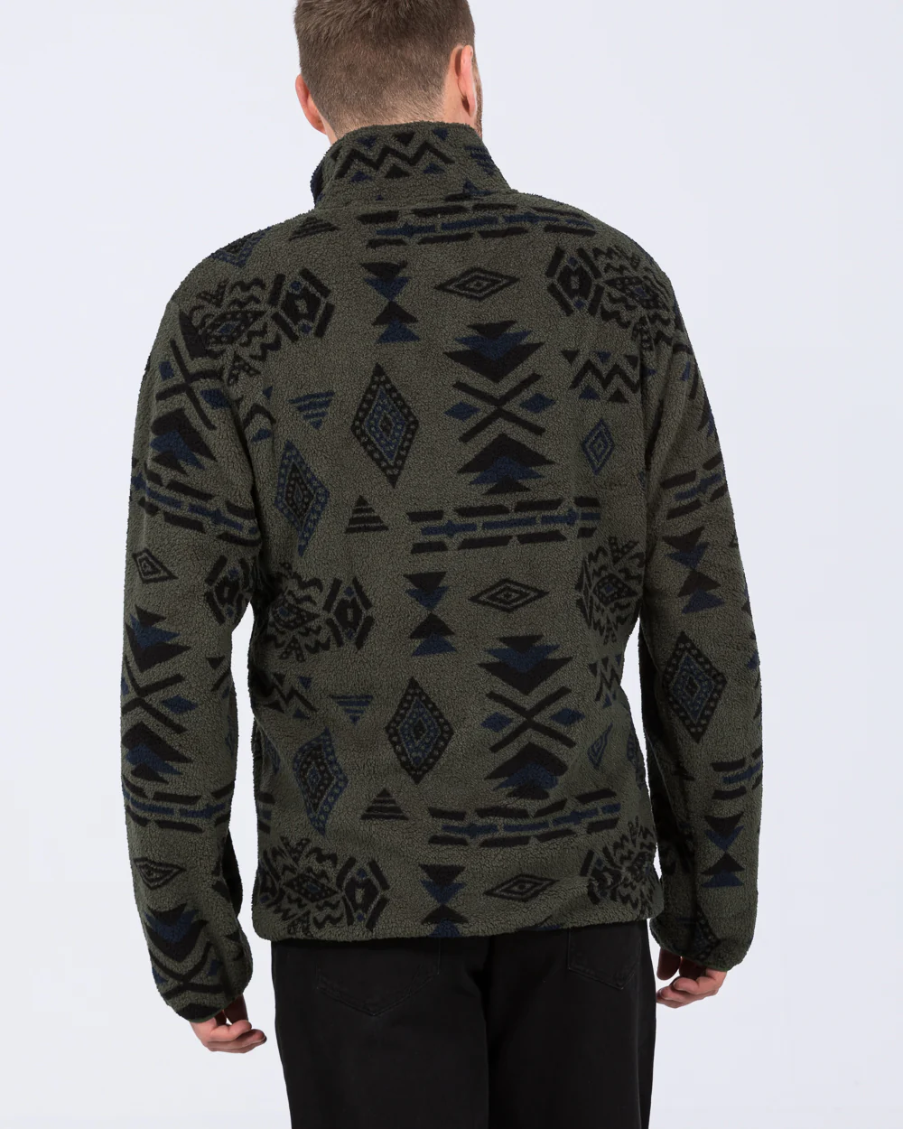2t Toby Tall Patterned Fleece (khaki) - Image 2