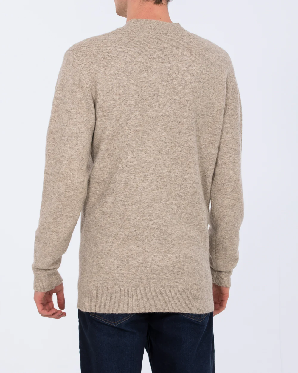 2t Ward Tall Cardigan (oatmeal) - Image 2