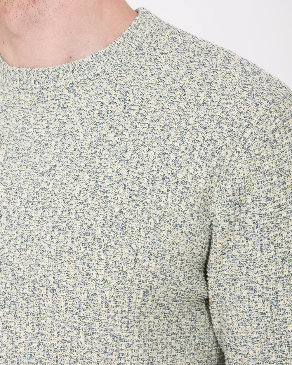 2t Xavier Tall Relaxed Fit Jumper (white) - Image 3