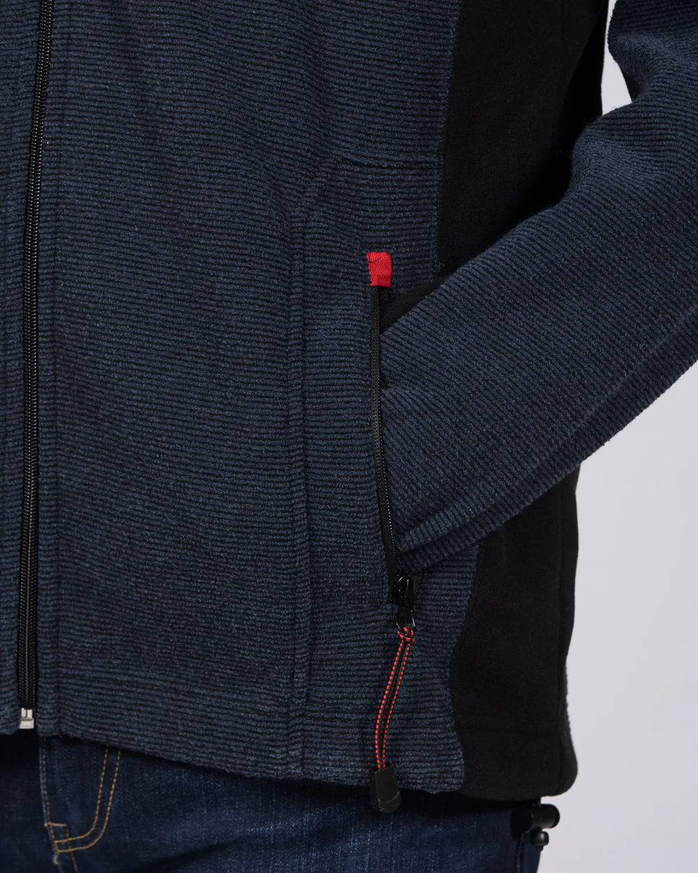 2t Zip Up Tall Bonded Fleece (navy) - Image 5