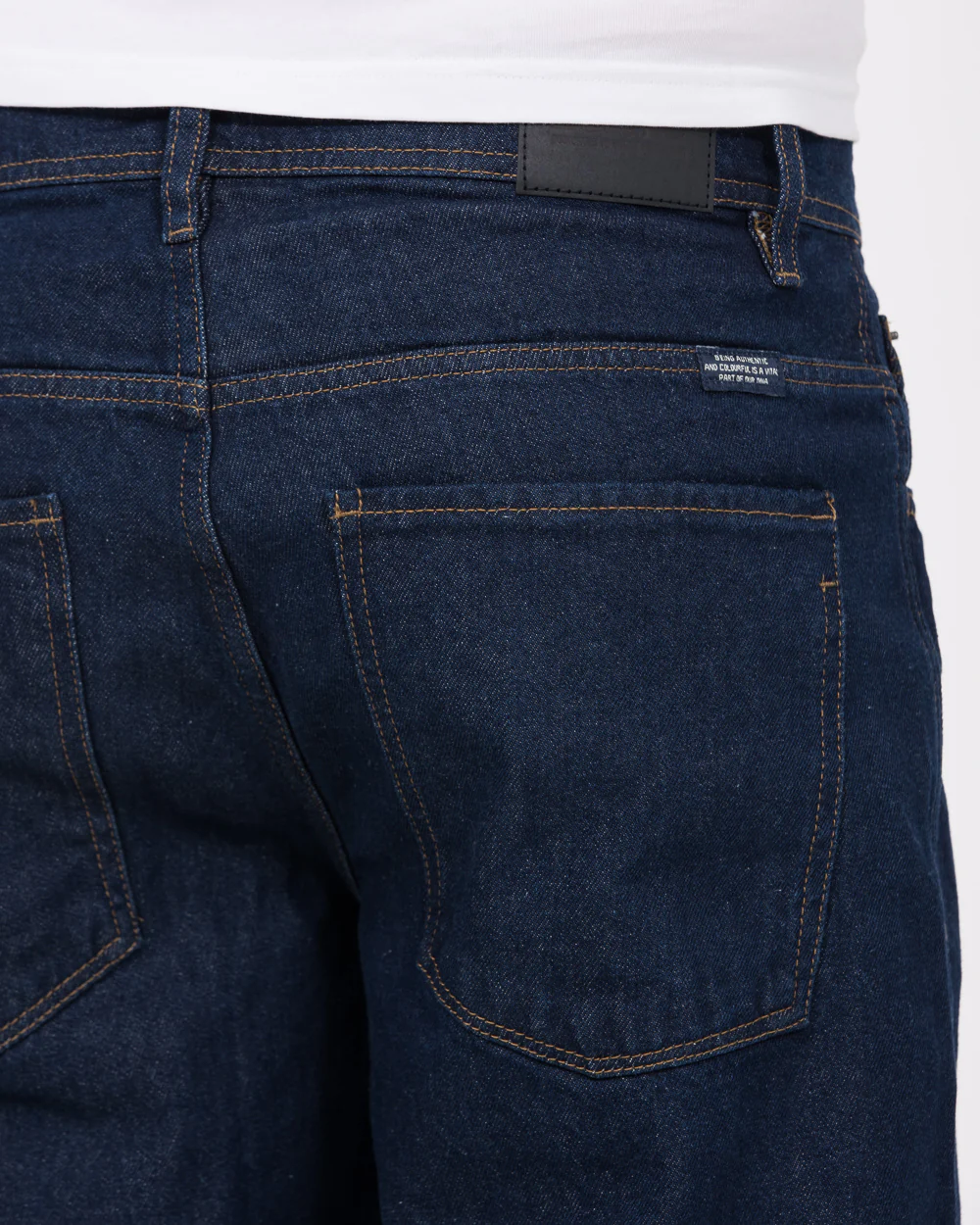 Blend Flake Relaxed Fit Tall Jeans (dark denim blue) - Image 4