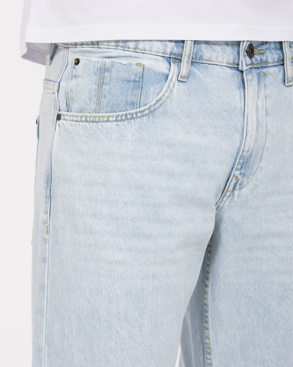 Blend Flake Relaxed Fit Tall Jeans (light denim blue) - Image 3