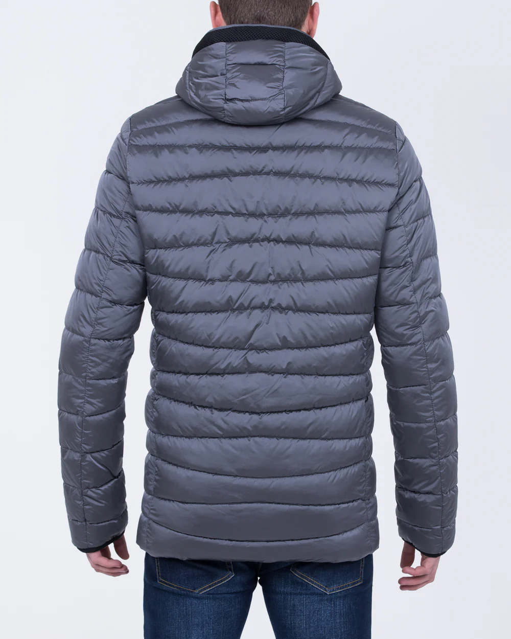 Cabano Tall Adjustable Puffer Jacket (graphite) - Image 2