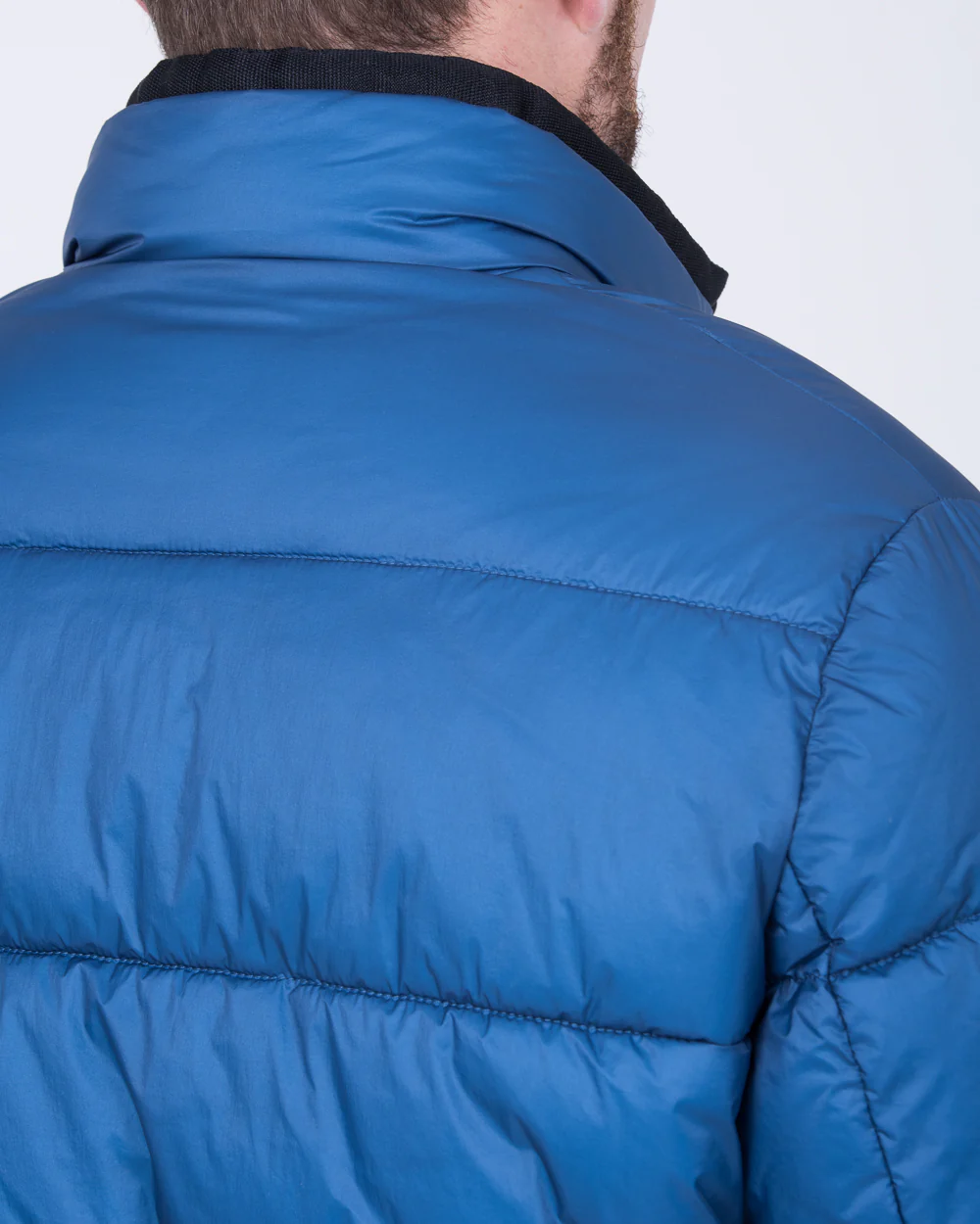 Cabano Tall Hoodless Puffer Jacket (ocean blue) - Image 5