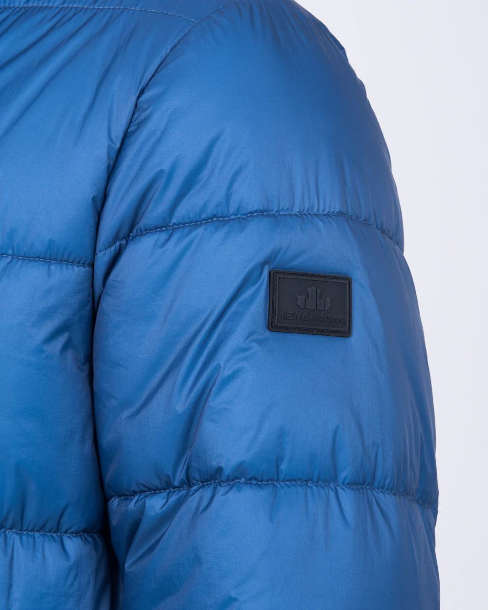 Cabano Tall Hoodless Puffer Jacket (ocean blue) - Image 8