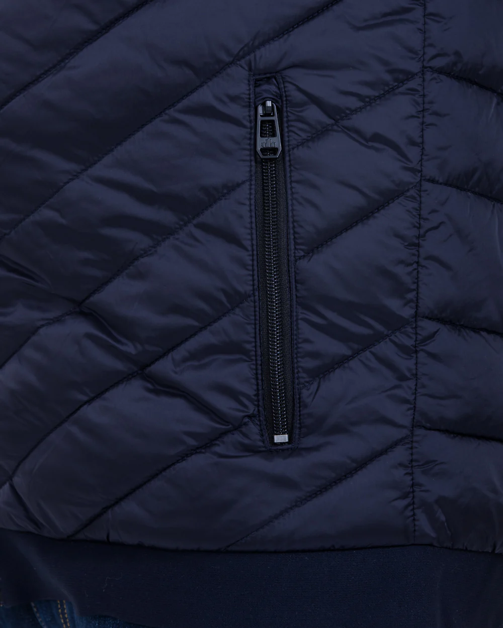 Cabano Tall Quilted Gilet (navy) - Image 7