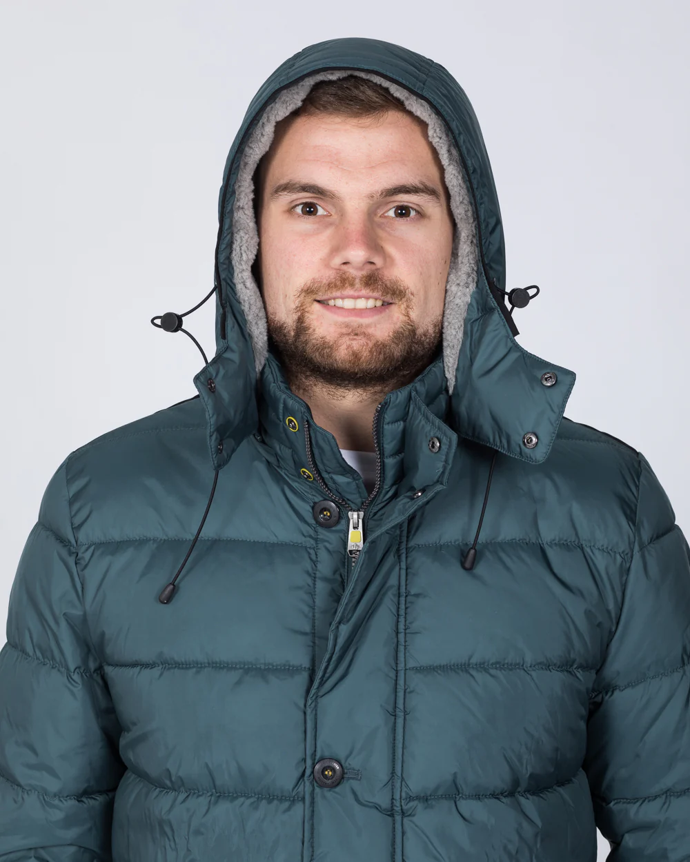 Cabano Tall Quilted Jacket (petrol) - Image 3