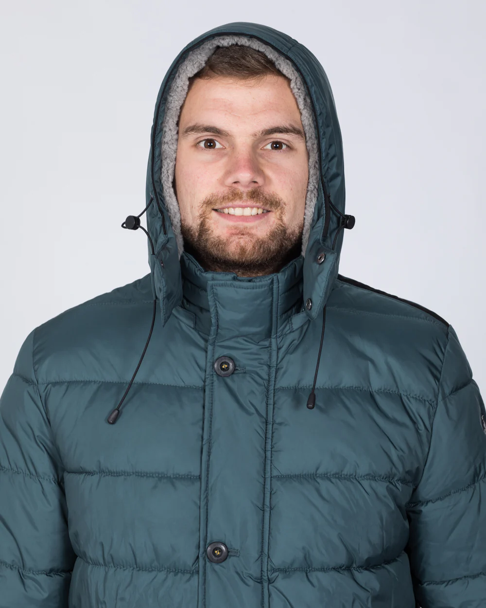 Cabano Tall Quilted Jacket (petrol) - Image 4