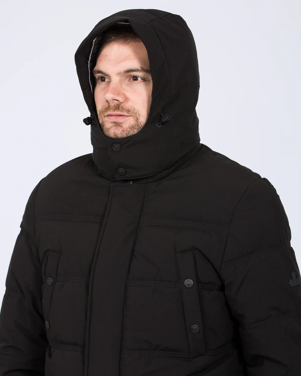 Cabano Tall Water Resistant Padded Jacket (black) - Image 4