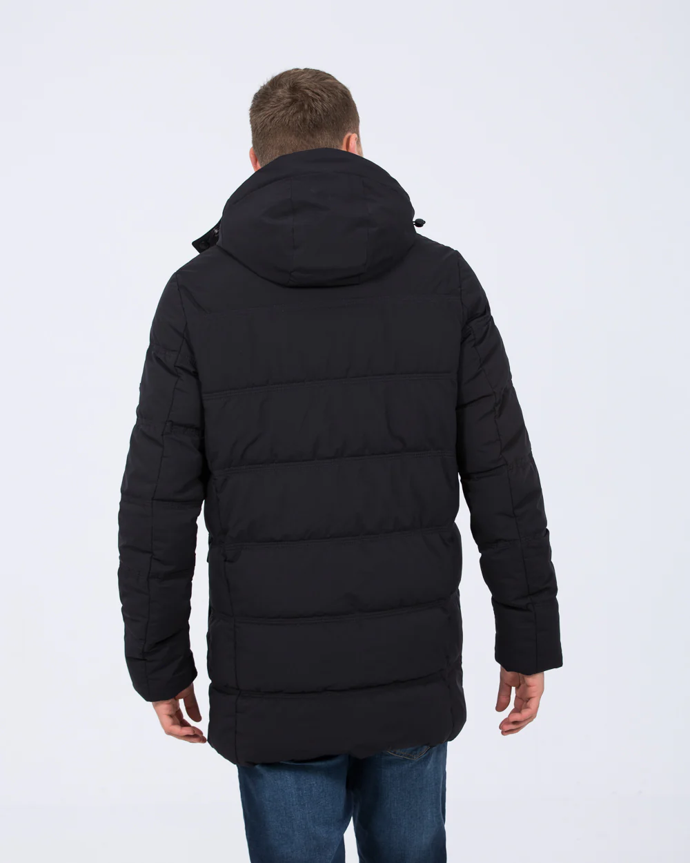 Cabano Tall Water Resistant Padded Jacket (navy) - Image 2