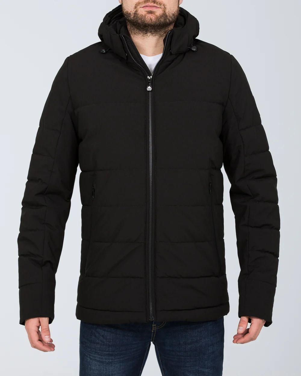 Cabano Tall Water Resistant Puffer Jacket (black)