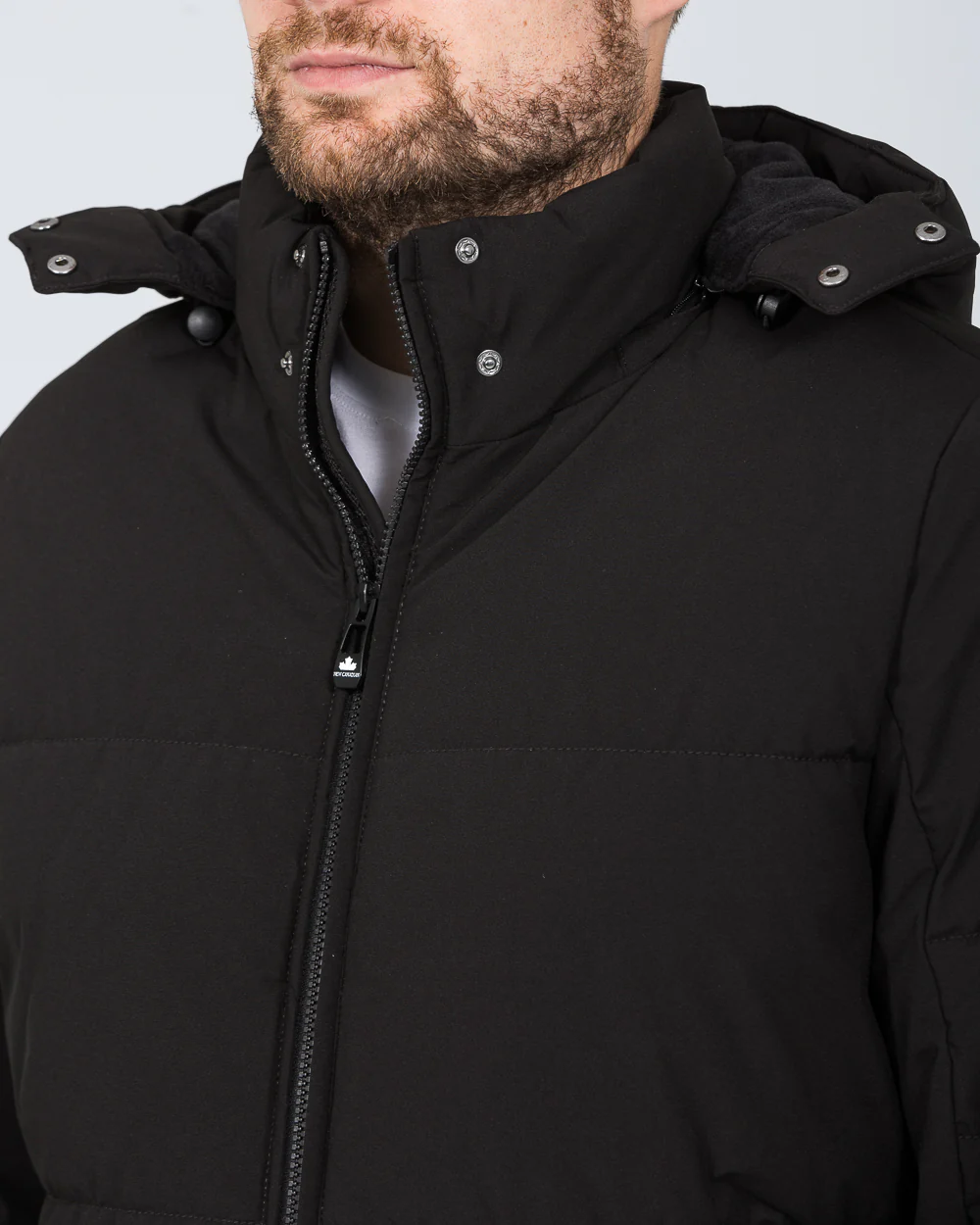 Cabano Tall Water Resistant Puffer Jacket (black) - Image 4
