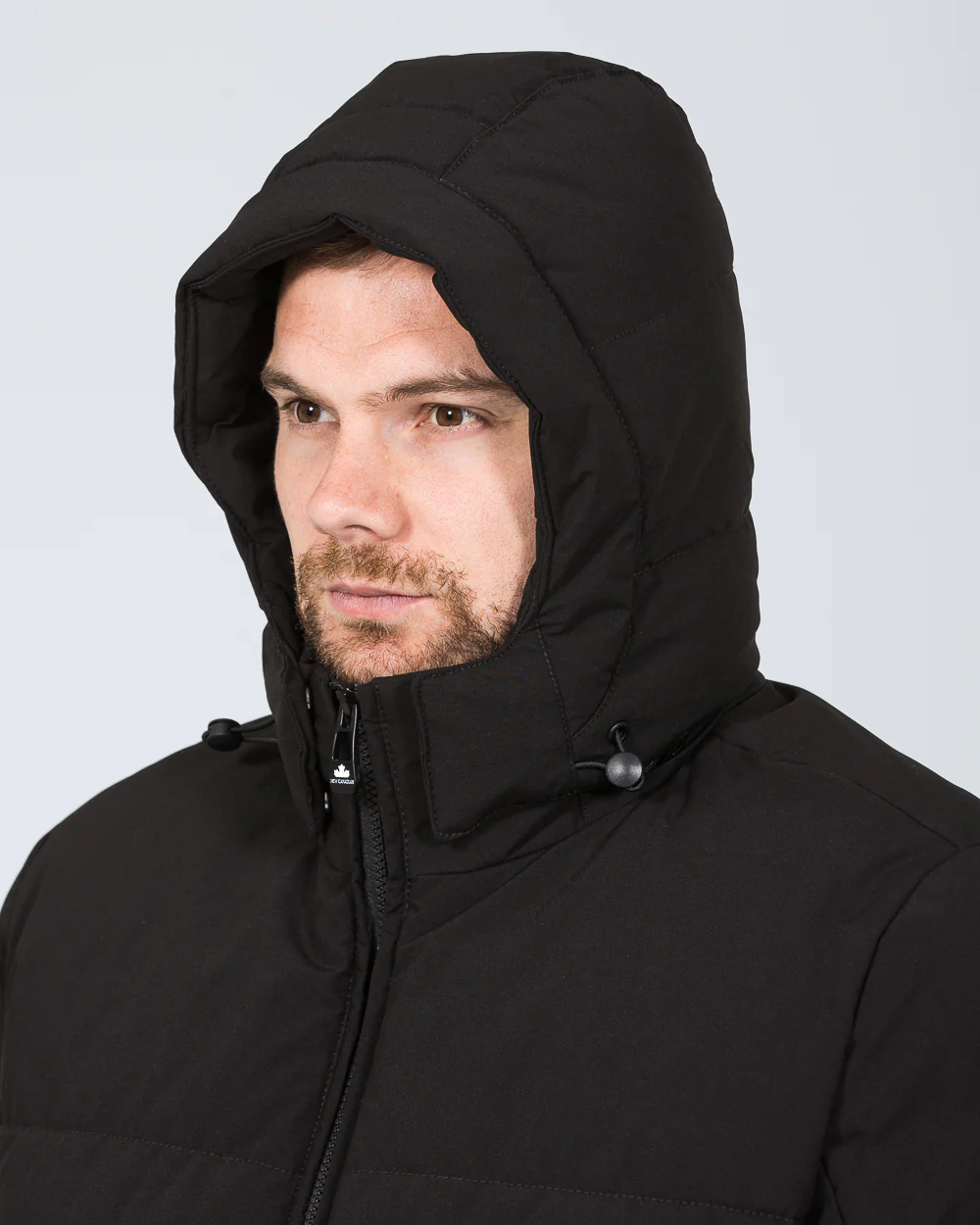 Cabano Tall Water Resistant Puffer Jacket (black) - Image 6