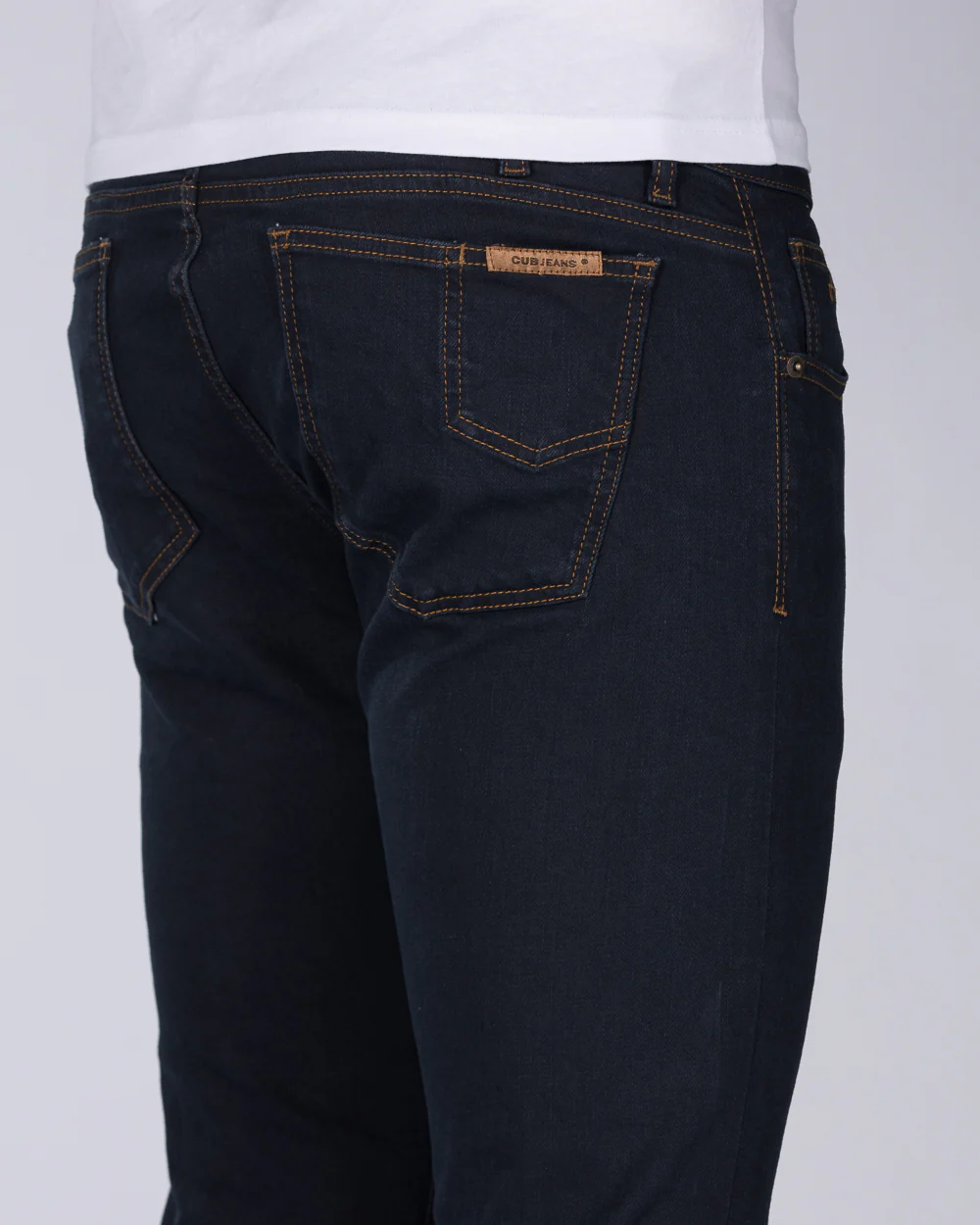 Cub Alex Tapered Fit Tall Authentic Jeans (dark mineral blue) - Image 3