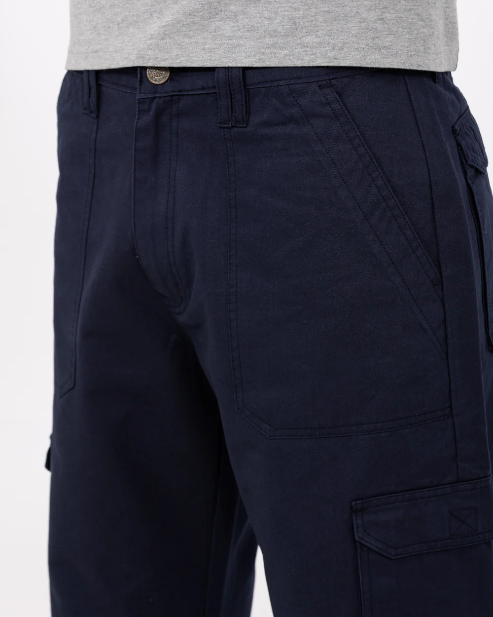 Ed Baxter Heavy Duty Tall Combat Trousers (navy) - Image 3