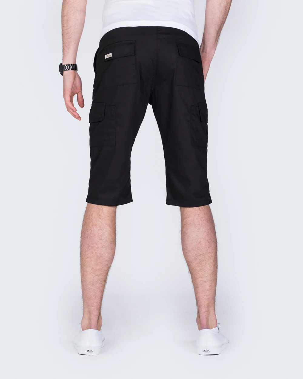 Ed Baxter Tall Workwear Shorts (black) - Image 5