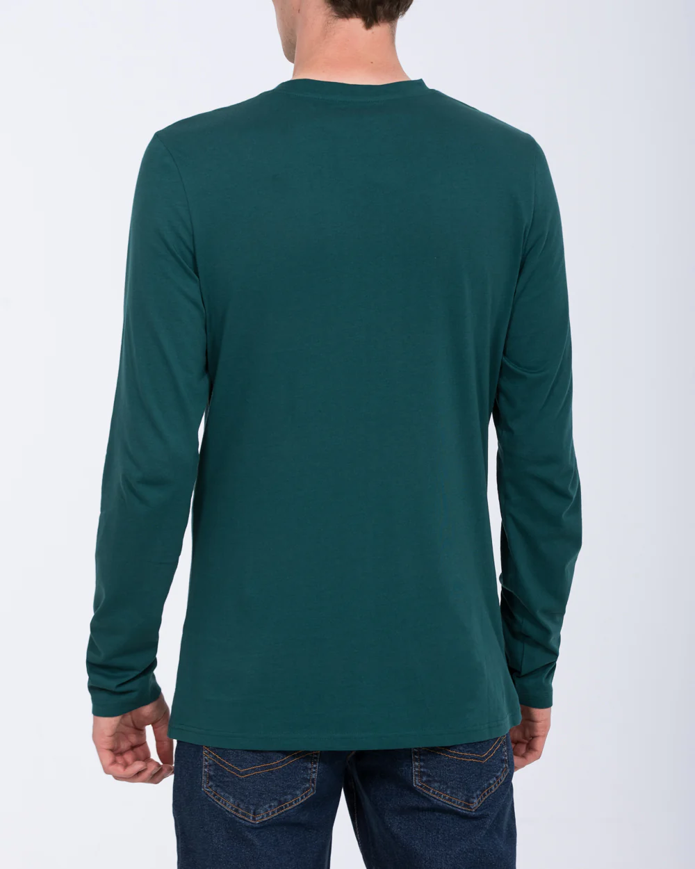 Essentalls Long Sleeve Tall T-Shirt (teal) - Image 2