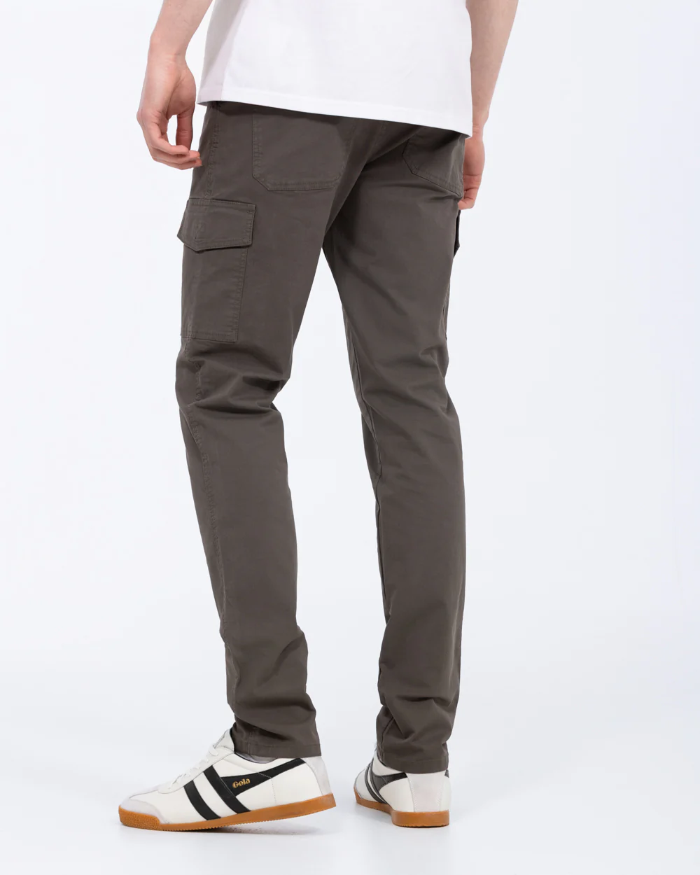 Essentalls Ray Tall Cargo Trousers (charcoal) - Image 2