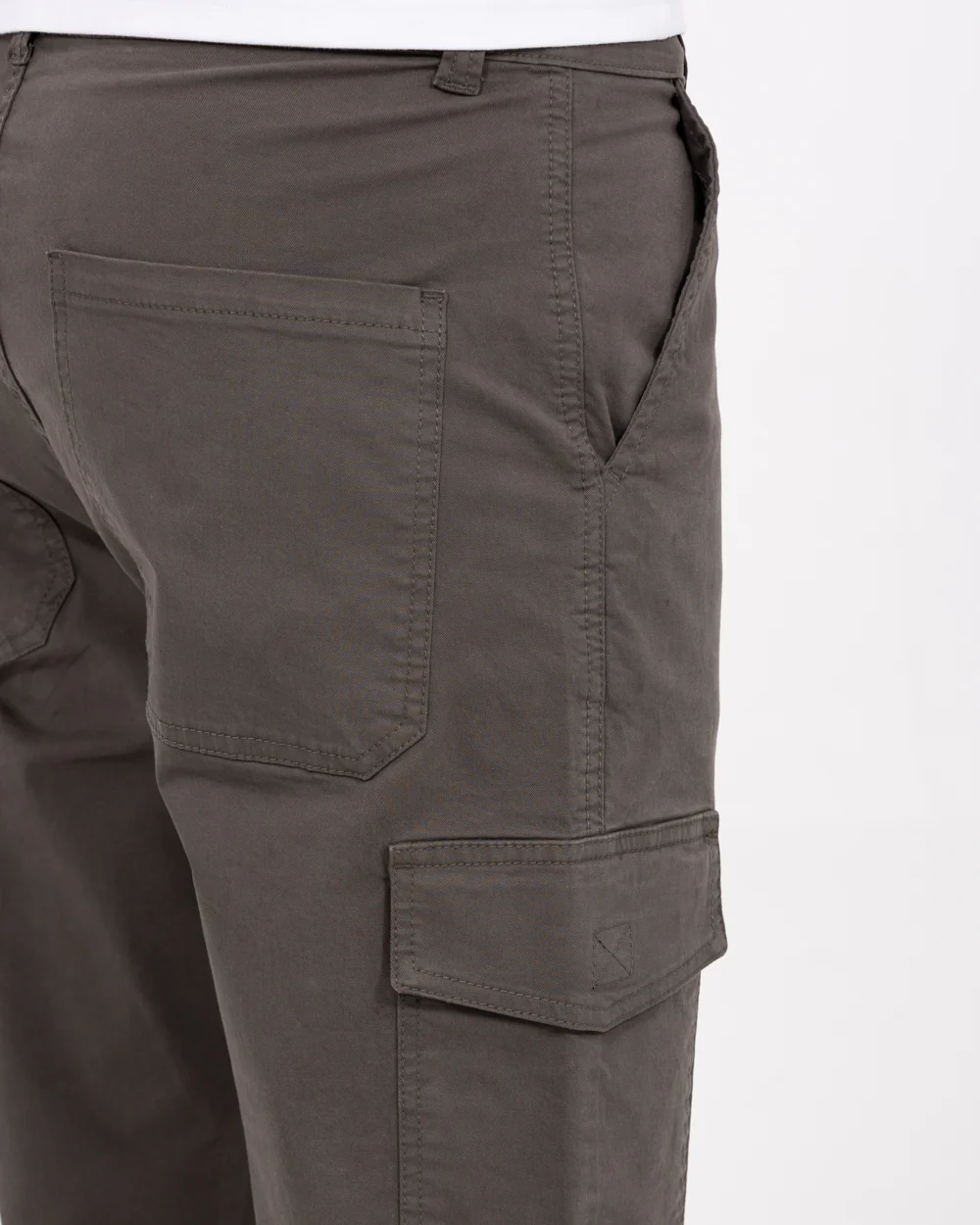 Essentalls Ray Tall Cargo Trousers (charcoal) - Image 4
