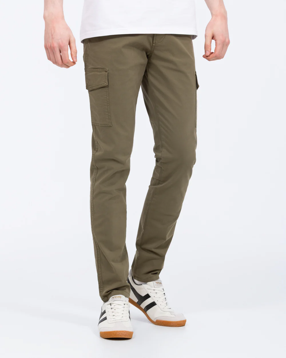Essentalls Ray Tall Cargo Trousers (khaki)