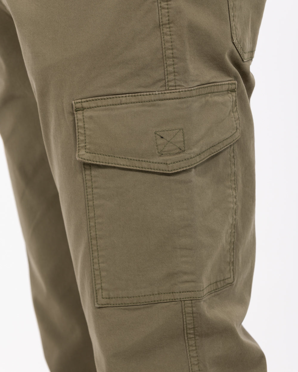 Essentalls Ray Tall Cargo Trousers (khaki) - Image 5