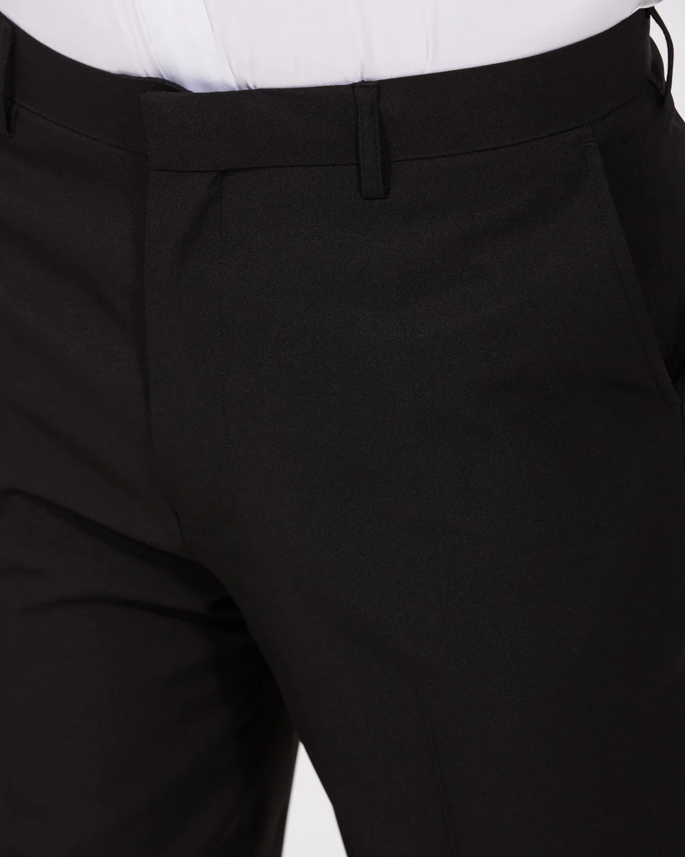 Essentalls Regular Fit Tall Trousers (black) - Image 3