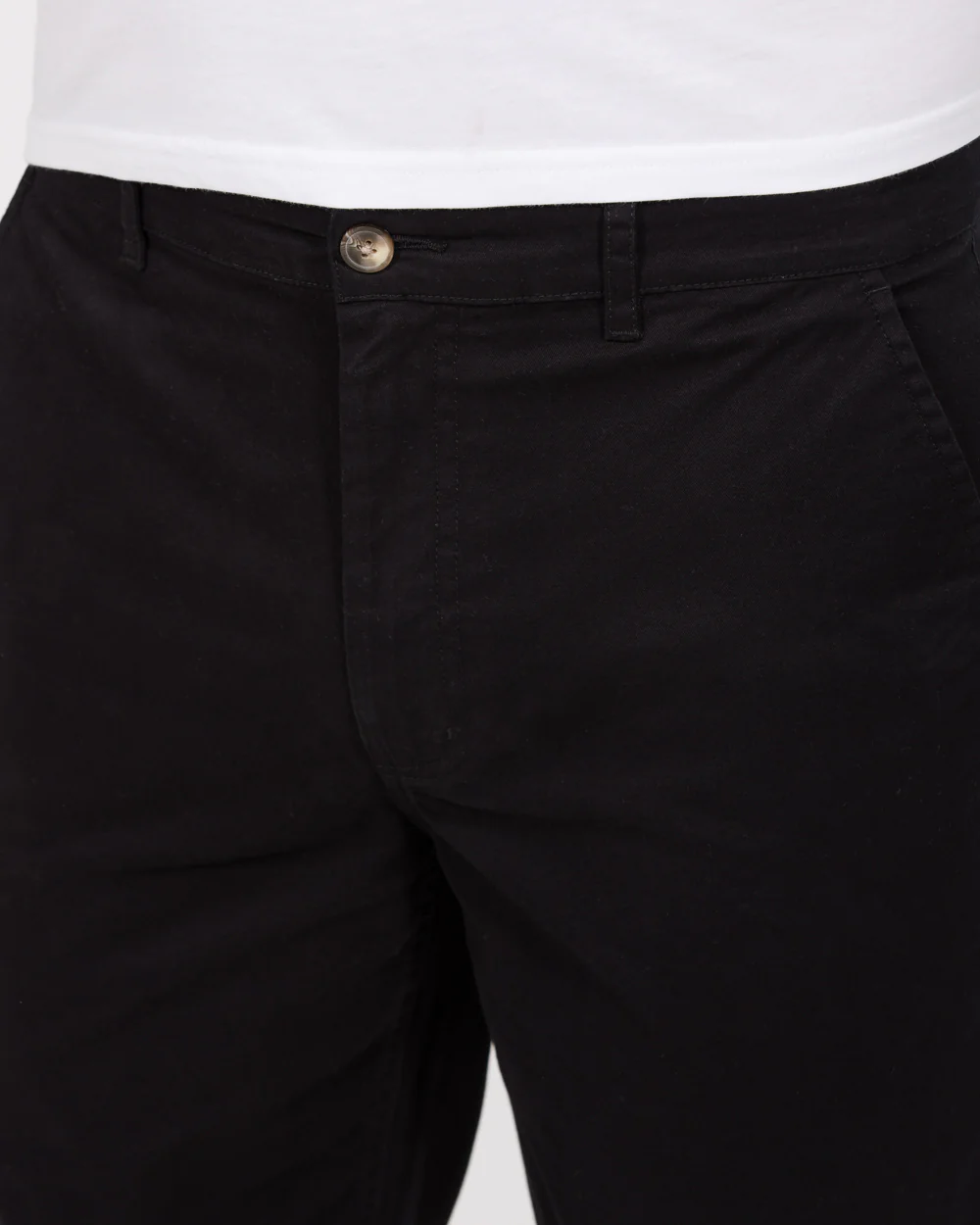 Essentalls Slim Fit Tall Chinos (black) - Image 3