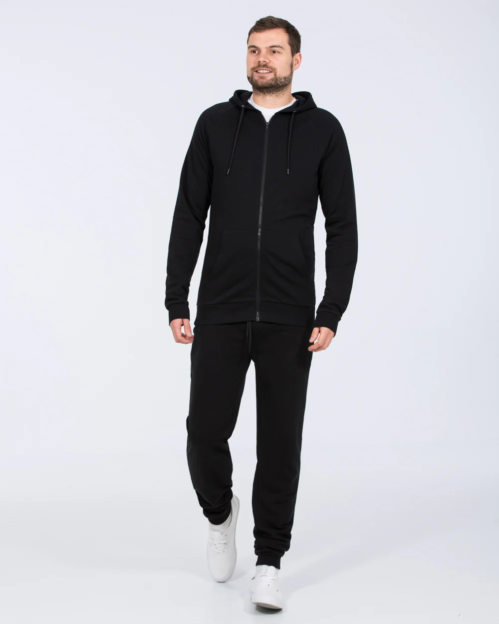 Essentalls Slim Fit Tall Joggers (black) - Image 5