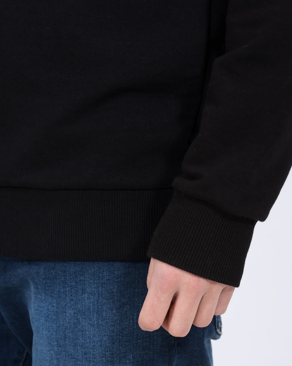 Essentalls Tall Sweatshirt (black) - Image 3