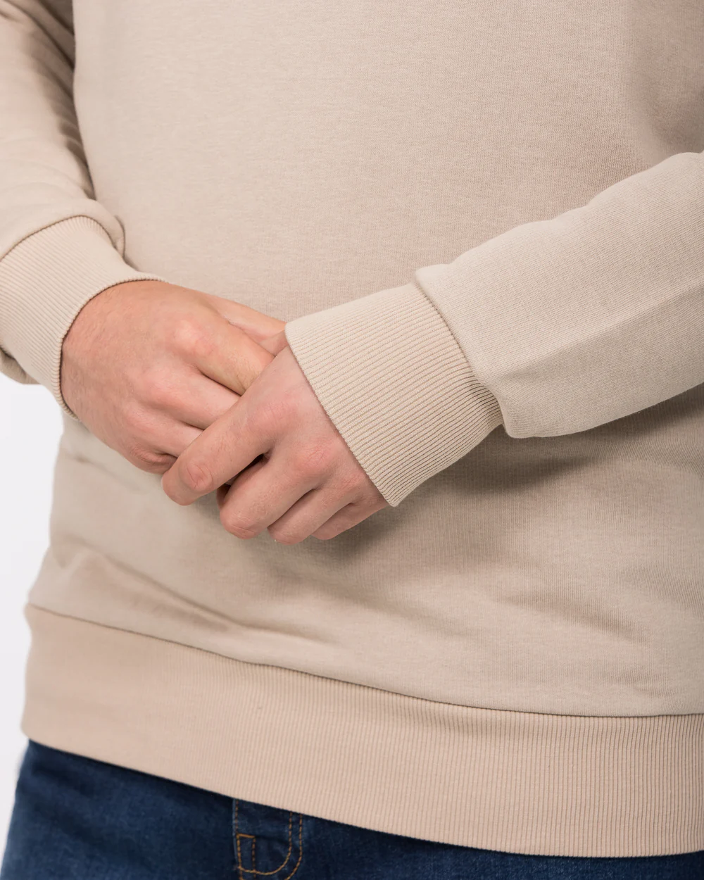 Essentalls Tall Sweatshirt (taupe) - Image 4