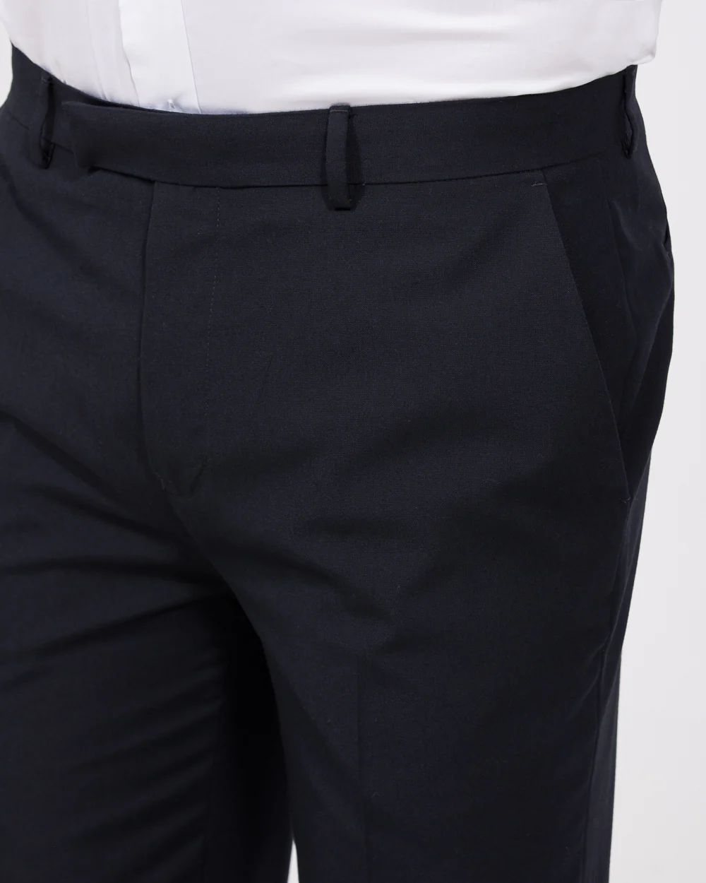 Fawn Ralph Tall Slim Fit Suit Trousers (navy) - Image 3