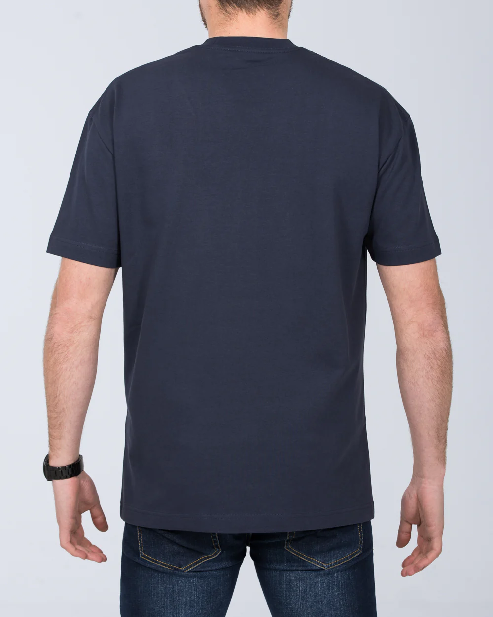 Girav Dallas Tall Oversized T-Shirt (navy) - Image 2