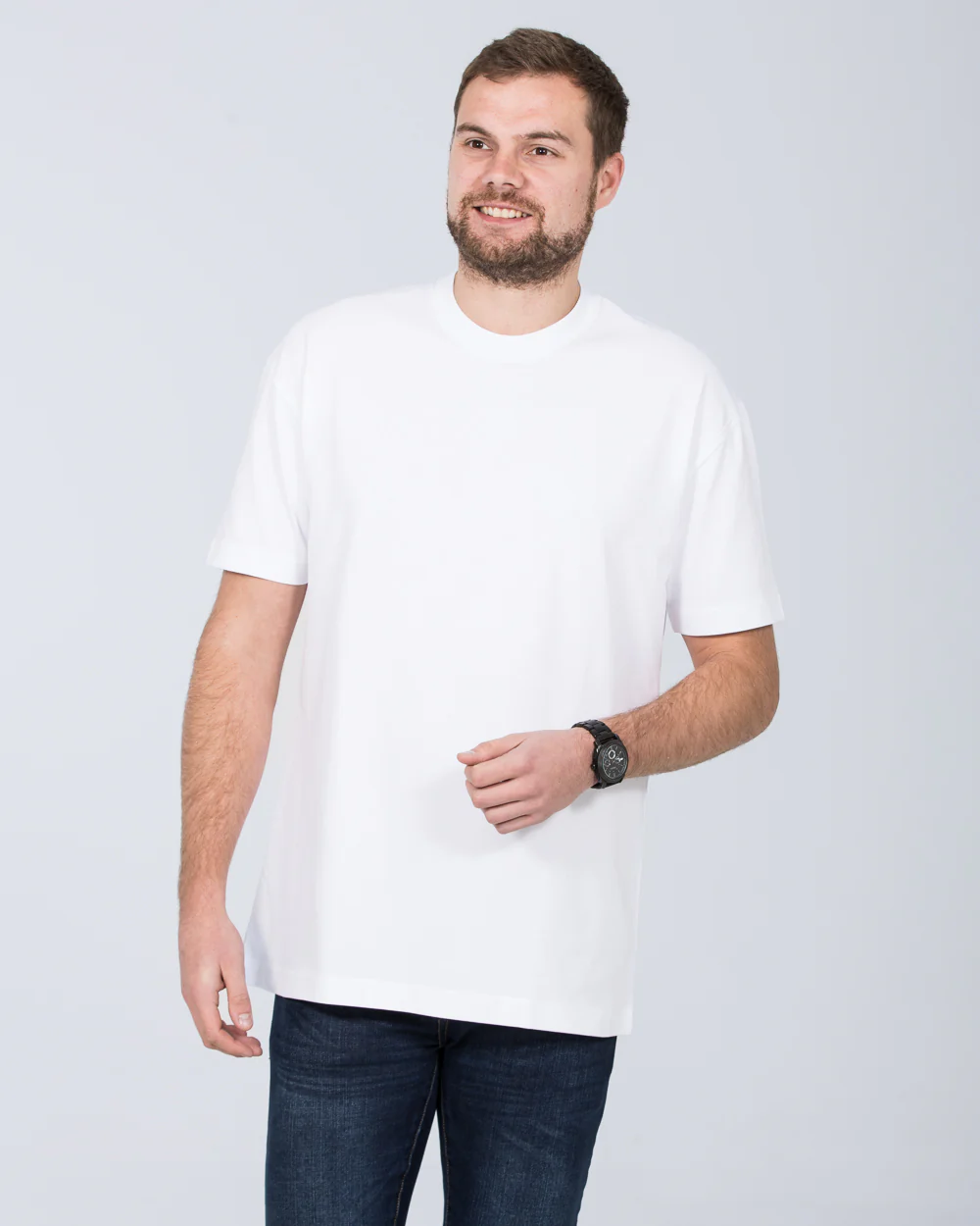 Girav Dallas Tall Oversized T-Shirt (white) - Image 3