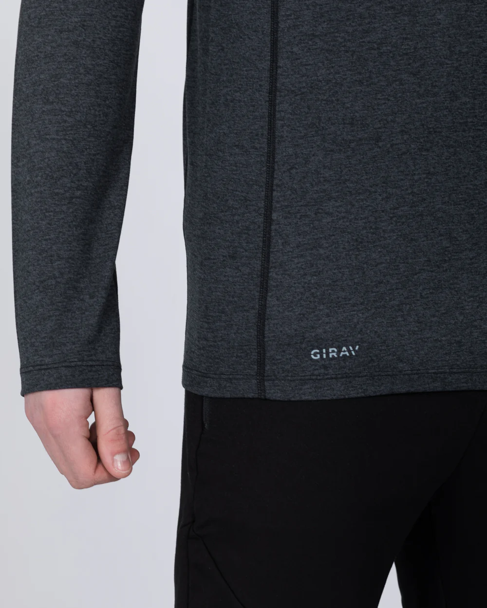 Girav Extra Tall Thermal Baselayer (black marl) - Image 3