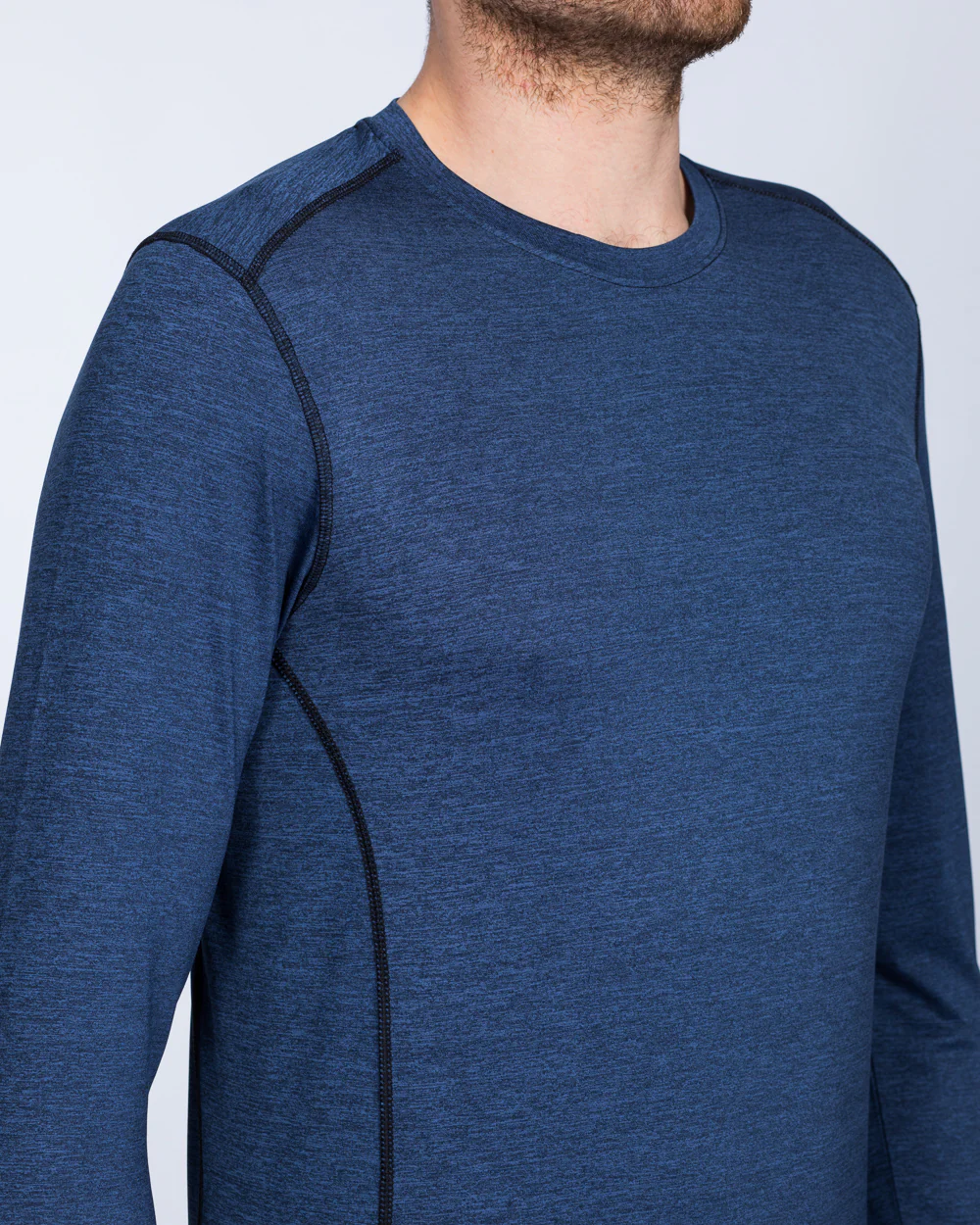 Girav Extra Tall Thermal Baselayer (blue marl) - Image 3